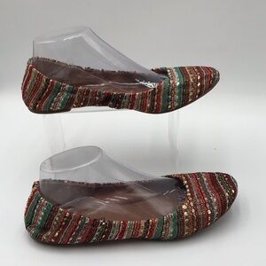 Colorful Striped Women's Lucky Brand Flats